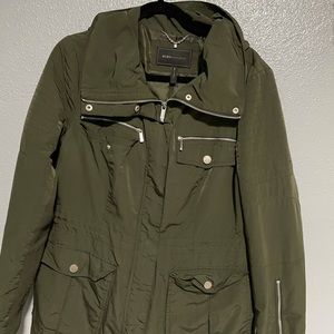 BCBG green jacket